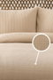 L'essentiel linge de maison Colcha Waffle Beige 200 x 220 cm